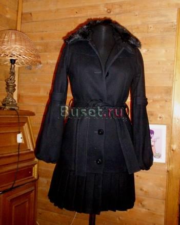 Дизайнерское пальто шерсть теплое Москва