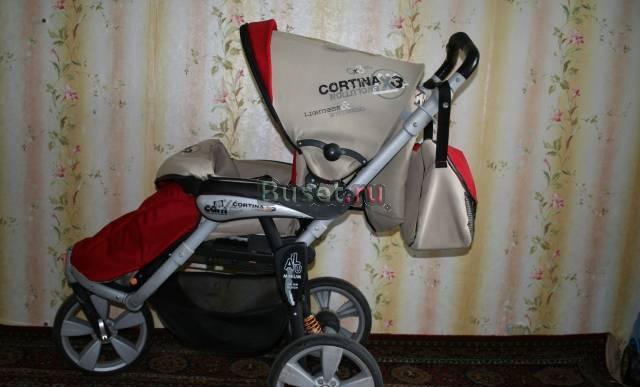 Трехколесная коляска CAM Cortina Evolution x3 2в1 Москва