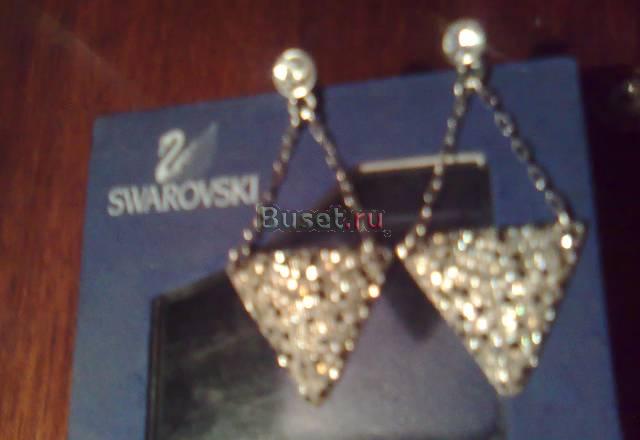 Серьги swarovski Санкт-Петербург