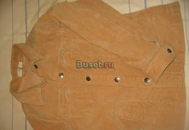 Куртка вельветовая и рубашка джинсовая Санкт-Петербург