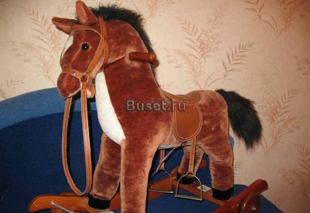 Лошадка-качалка со звуковыми эффектами Москва