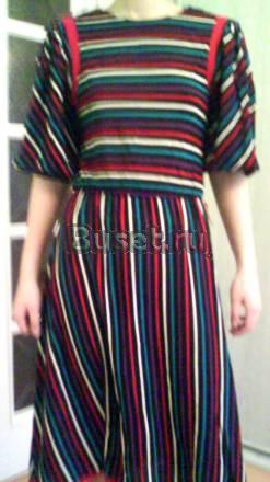 Платье в полоску Москва