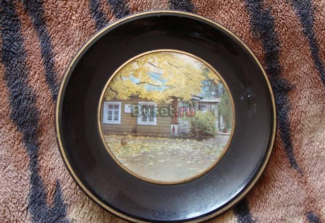 Декоративная тарелка "Домик няни" Санкт-Петербург