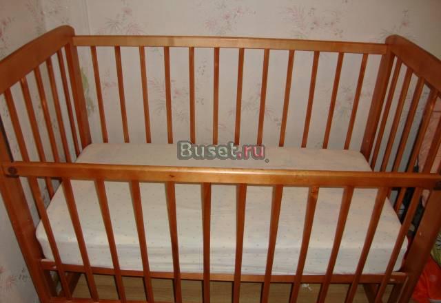 Кроватка с матрацем Москва