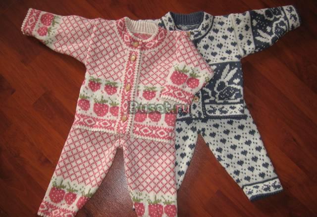 Вязаный комплект на 1-2 года Санкт-Петербург