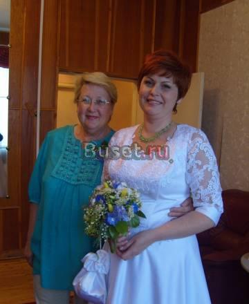 Свадебное нежное белое платье Санкт-Петербург