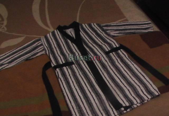 Махровый халат для подростка на рост 152 Москва