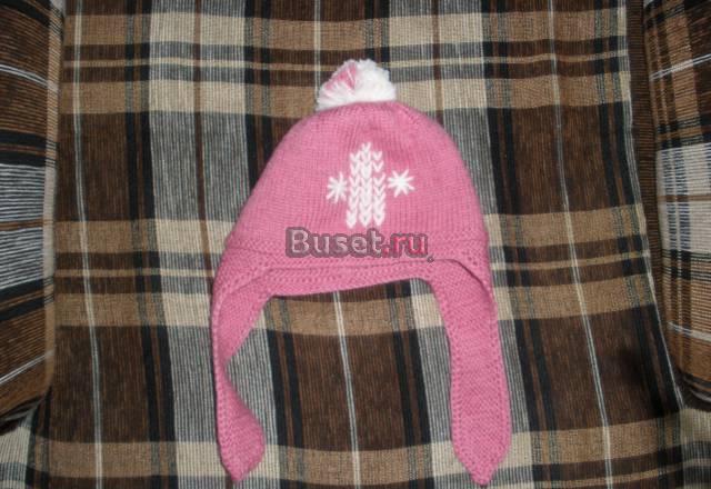 Шапка для девочки Москва