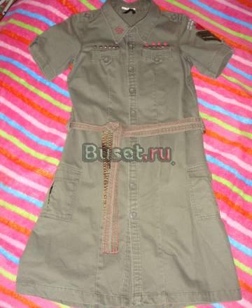 Платье-френч , в стиле миллитари Москва