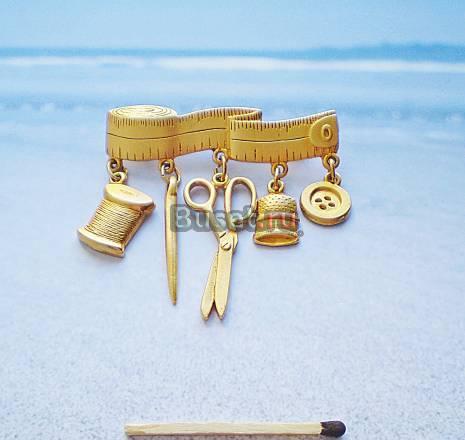 Брошь для швей, винтаж Санкт-Петербург