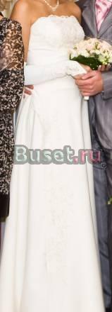 Свадебное платье цвет "айвори" Москва