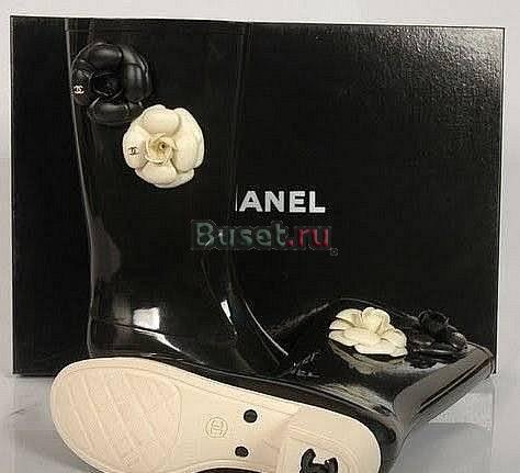 Chanel резиновые сапожки Москва
