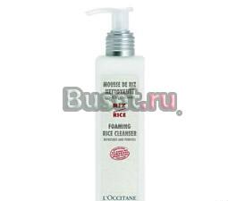 Очищающий рисовый мусс Loccitane Москва
