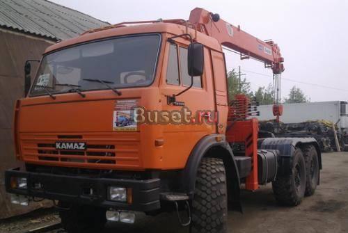 Седельный тягач КамАЗ-44108 с кму 7 тонн Пермь
