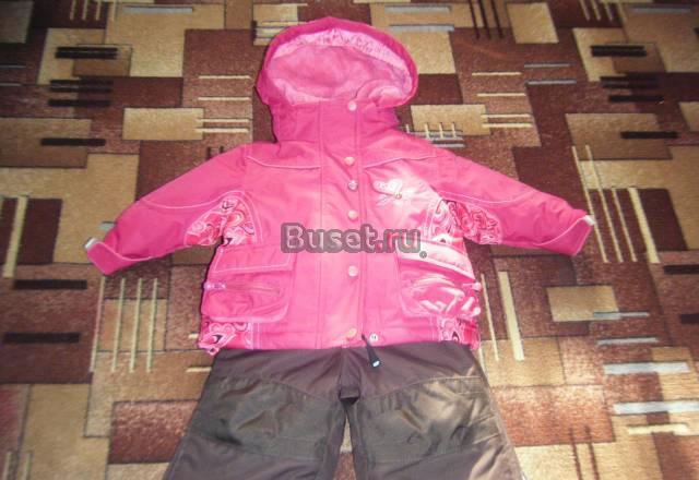 Комбез gusti зима 74см+комбез весна в подарок Москва