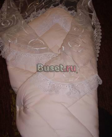 Конверт-одеяло на выписку. На девочку. Новое Москва