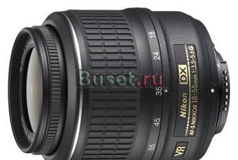 Новый объектив Nikon Nikkor AF-S DX VR 18-55 mm F Москва