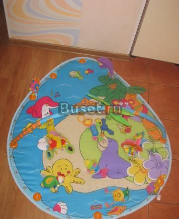 Развивающий коврик с игрушками тайни лав Москва