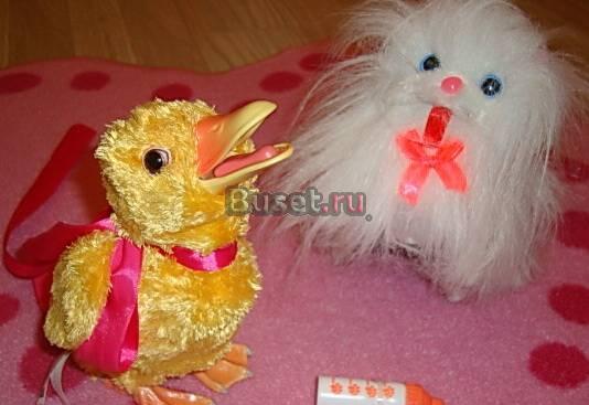 Интерактивная уточка и котик,и др.игрушки Москва