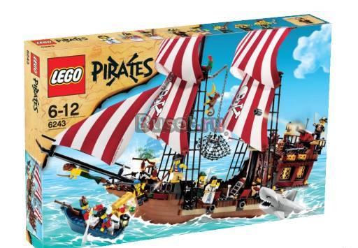 Лего Пираты- Корабль бородатого капитана Lego 6243 Москва