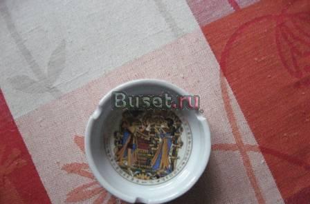 Фарфоровая пепельница Москва