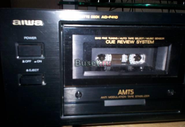Кассетная дека aiwa AD-F410 состояние нового Москва