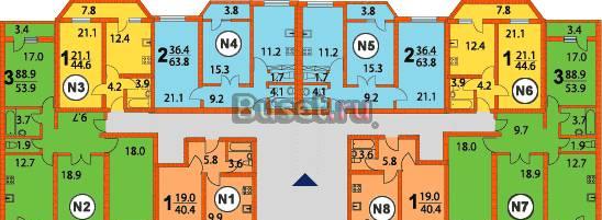 Продам 3ку в Виктории-2,пр-т Дзержинского,2 Новороссийск