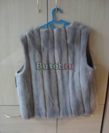 Новая с этикеткой норковая жилетка Москва