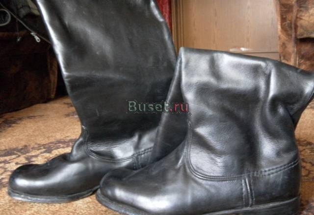 Хромовые офицерские сапоги новые Санкт-Петербург