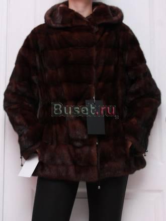 Новая итальянская норковая шуба (полушубок) Москва