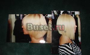 Наращивание  славянских волос боб - каре Москва