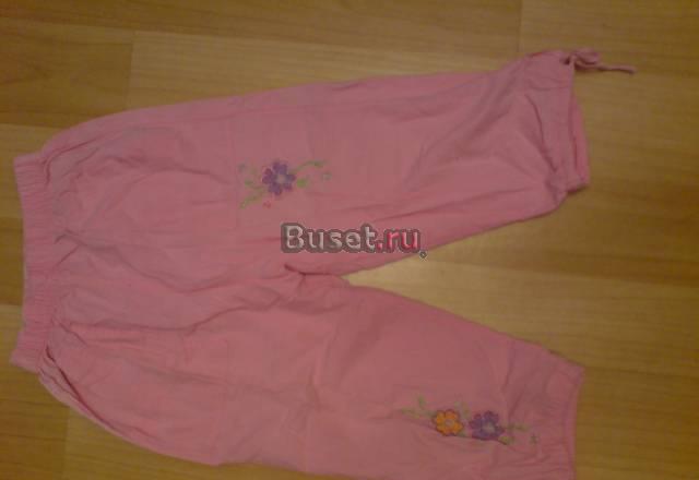 Розовые брюки для девочки 2-4 лет Москва