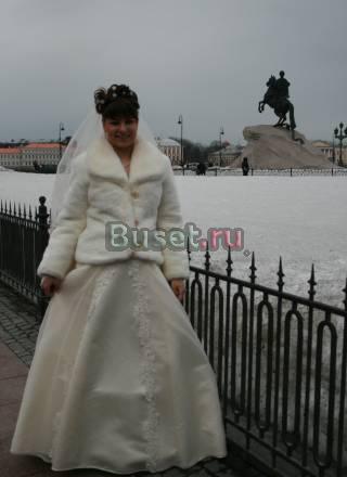 Свадебная шубка Санкт-Петербург
