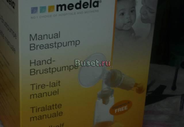 Молокоотсос ручной medela Москва