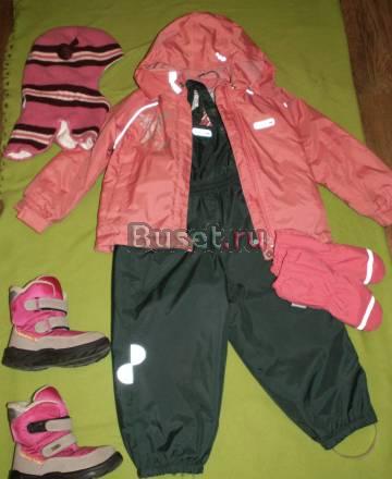 Комплект Reima Tec baby + шлем + варежки + сапоги Москва