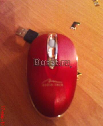 Новая мышь для ноутбука  MT1027 visitor optical Москва