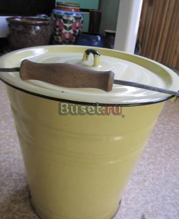 Ведро эмалированное Москва