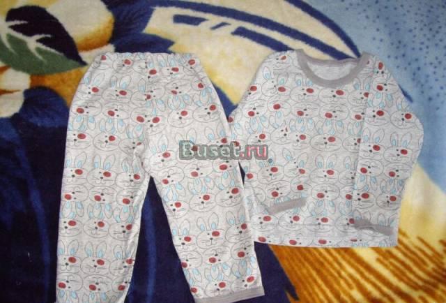 Пижамка из тонкого хлопка, р. 80/86 Москва