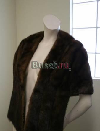 Норковая накидка Москва
