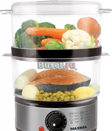 Пароварка maxima MST-M0511 Москва