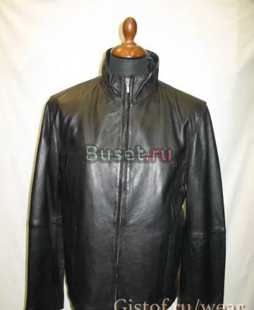 Новая мужская кожаная куртка (Пакистан) Москва