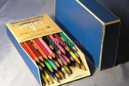 Карандаши "Искусство" выпуска 1950-1970 годов Москва