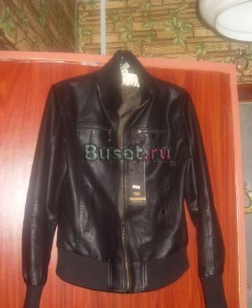 Новая  кожаная куртка 46-48р Москва