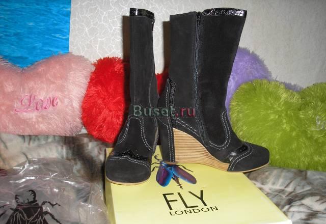Черные новые сапожки Москва