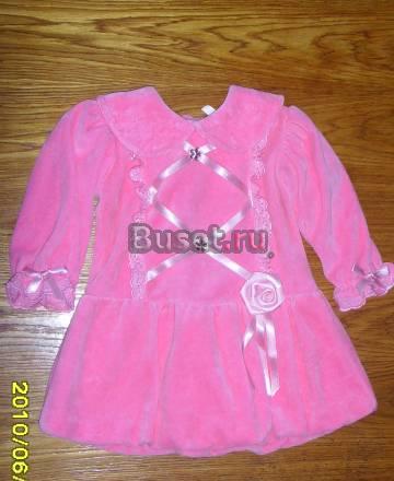 Красивые новые велюровые платья,р.74,80 Нижний Новгород