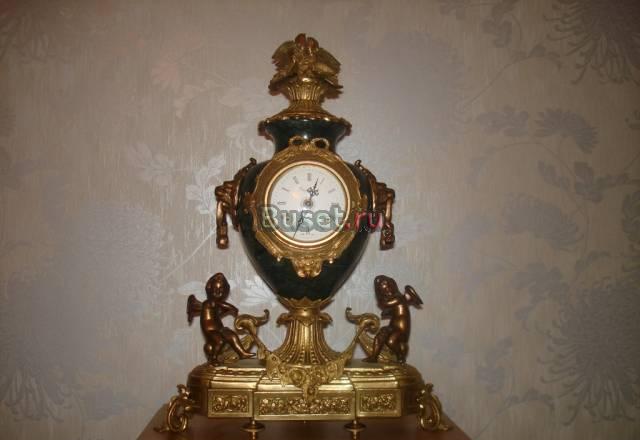Продаю Каминные часы с 2-я канделябрами Москва