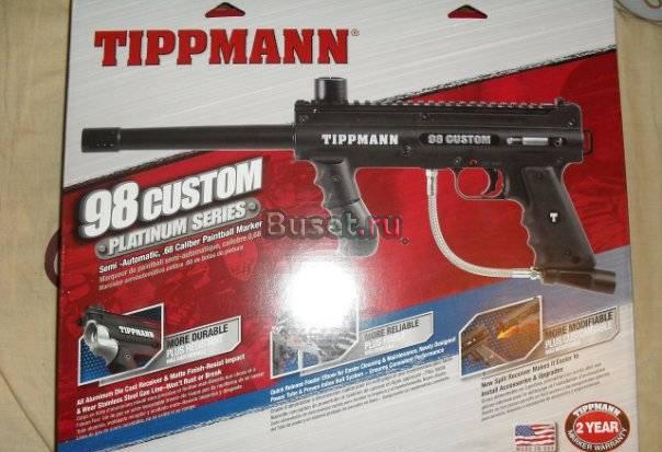 Tippmann 98 custom platinum series Москва