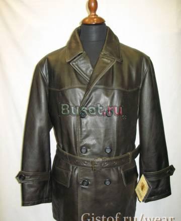 Новая мужская кожаная куртка (Пакистан) Москва