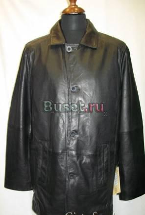 Новая мужская кожаная куртка (Пакистан) Москва