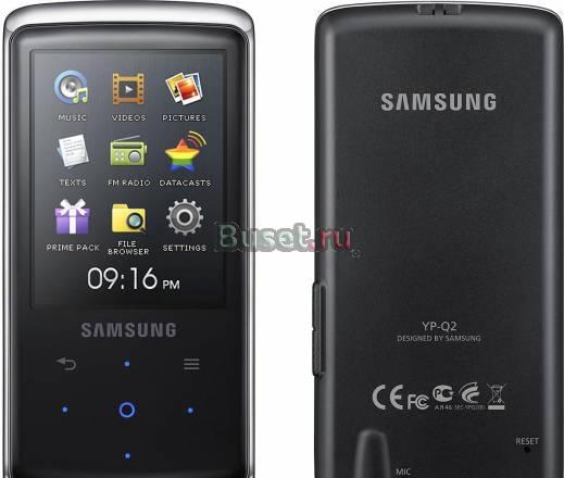 MP3 плеер Samsung YP-Q2 / YP-Q2AB 4Gb Москва